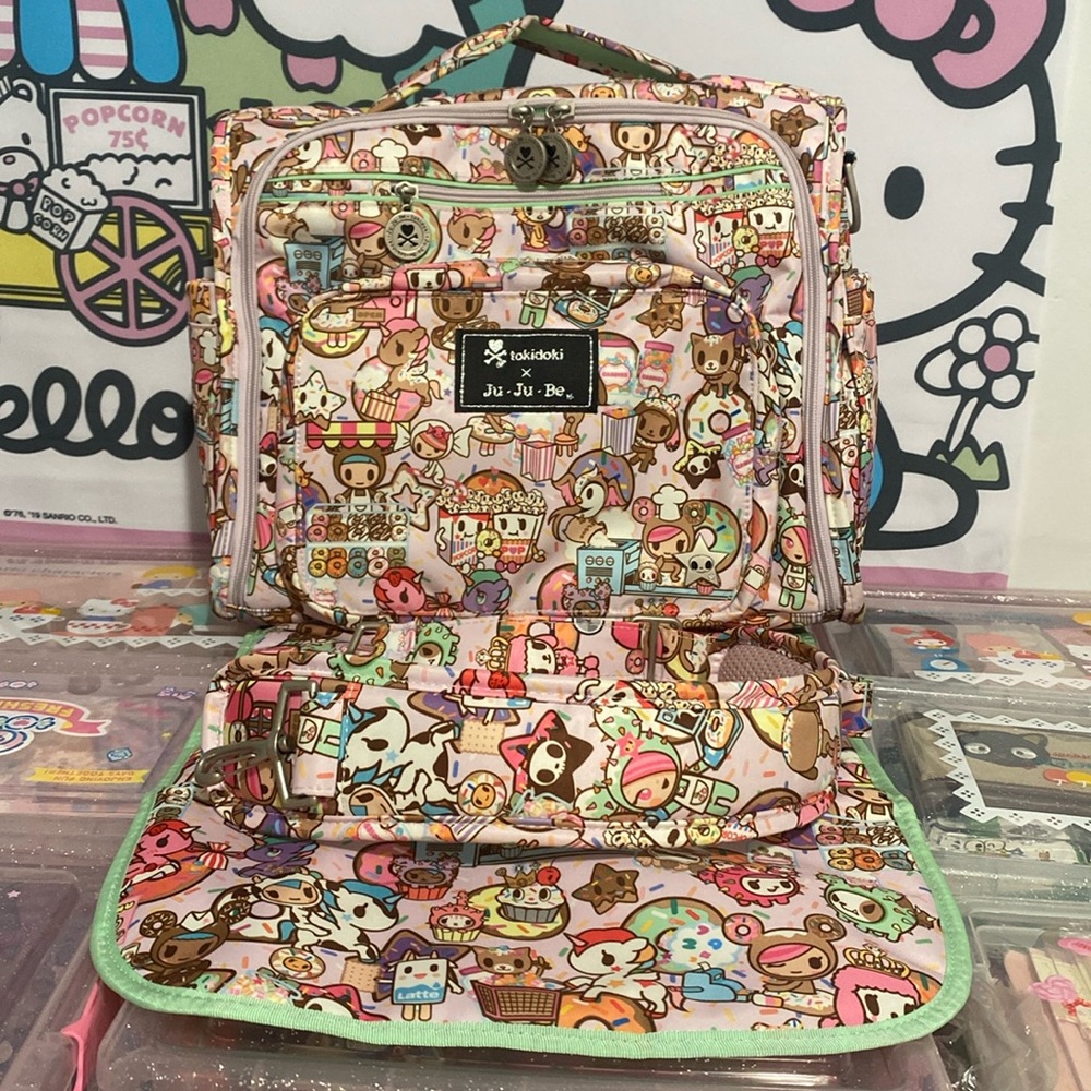 Excellent Jujube Donutella Sweet Shop BFF backpack diaper bag